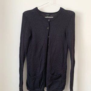 Club Monaco Cardigan in navy blue, size XS